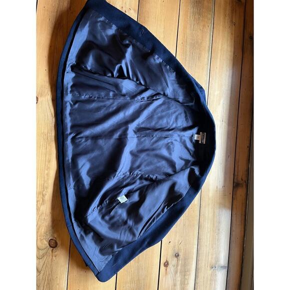 Vintage Pendleton Womens Petite 100% Virgin Wool Navy Blazer. Size 12. USA! - Picture 5 of 8